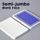 Semi-Jumbo Blank Face Card Deck